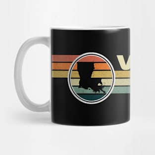 Vidalia Louisiana vintage 1980s style Mug